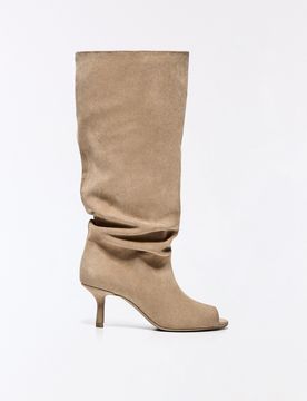 Botte Talon Kitten Split 36 Beige