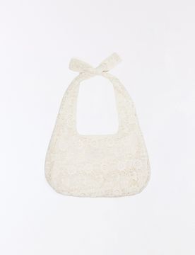Bolso Saca Crochet Mujer Blanco