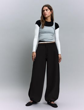 Pantalon En Molleton Barrel Stoppers M Noir