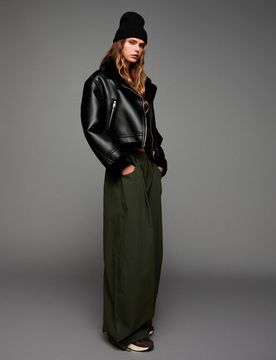 Veste Courte Double Face L Noir