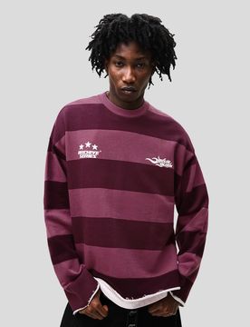 Sweat En Molleton Imprimé M Violet