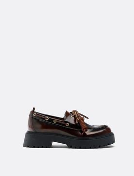 Plateau-Bootsschuhe BRAUN 37