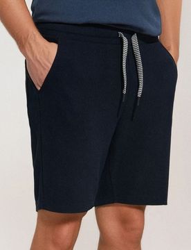 Shorts con coulisse - blu scuro