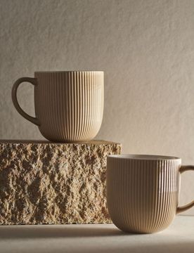 Sinsay - Tazze 2 confezioni - beige