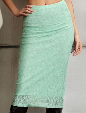 Sinsay - Gonna - verde-giallo