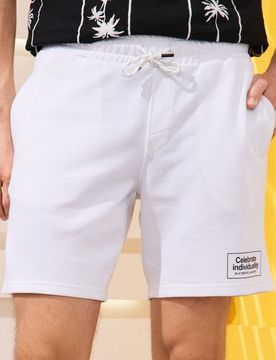 Sinsay - Pantaloncini - bianco