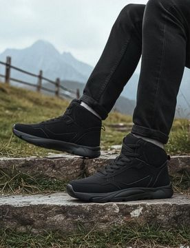 Scarponcini alla caviglia - nero