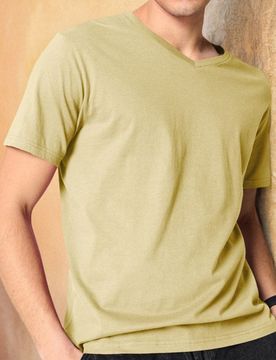 Sinsay - T-shirt - giallo chiaro