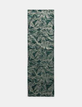 Runner da tavola con motivo vegetale - verde
