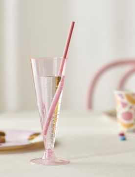 Confezione da 8 bicchieri - rosa pastello