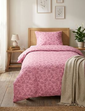 Set di biancheria da letto in microfibra - malva