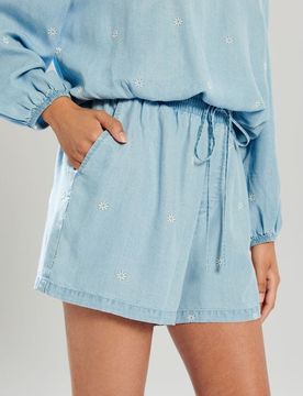 Sinsay - Pantaloncini - azzurro