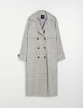 Cappotto lungo - grigio chiaro