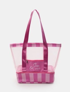 Borsa tote con scomparto termico - multicolor