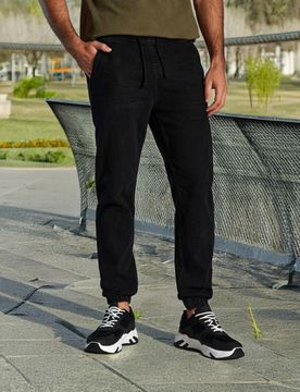 Sinsay - Jeans jogger - nero