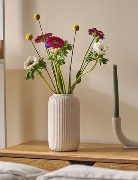 Sinsay - Vaso scanalato - bianco