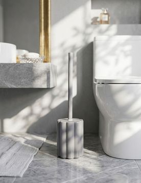 Sinsay - Scopino WC - grigio chiaro