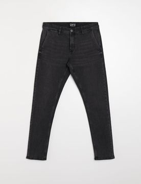 Jeans chino slim fit - nero