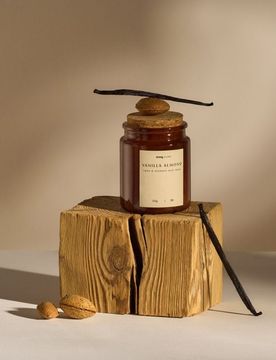 Candela Vanilla Almond - marrone