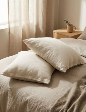 Set di federe in raso 2 pack - grigio chiaro