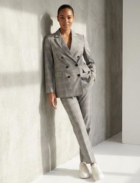 Pantaloni a quadri - multicolor