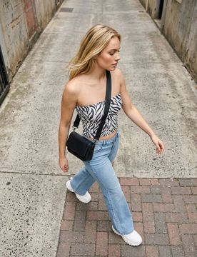 Sinsay - Top a fascia - multicolor