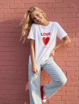 Sinsay - T-shirt - bianco