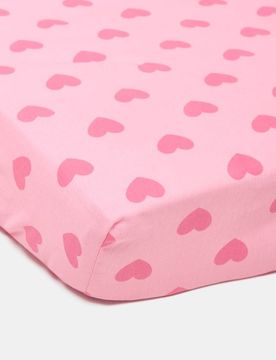 Sinsay - Lenzuolo con cuori - rosa