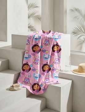 Asciugamano Gabby's Dollhouse - rosa