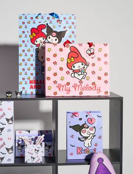 Confezione da 3 sacchetti regalo Hello Kitty and Friends - multicolor
