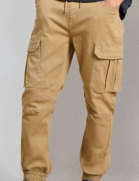 Sinsay - Jeans cargo jogger - ambra