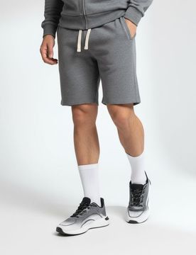 Pantaloncini con allacciatura - grigio chiaro