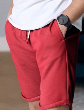 Sinsay - Shorts slim fit - rosso