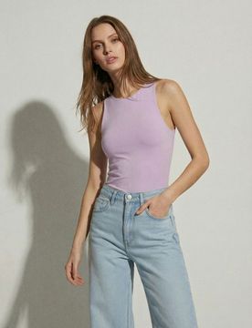 Sinsay - Body senza maniche - rosa