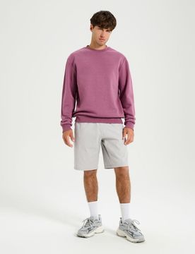 Sinsay - Pantaloncini jogger - nude