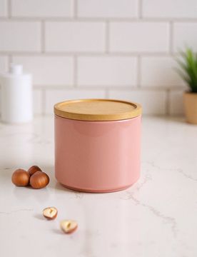 Contenitore per alimenti con coperchio - rosa shocking
