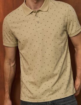 Sinsay - Polo fantasia - beige