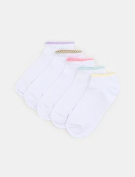 Confezione da 5 calzini - bianco