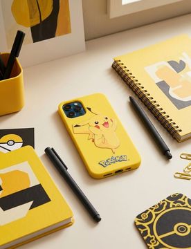 Custodia per iPhone Pokémon - giallo