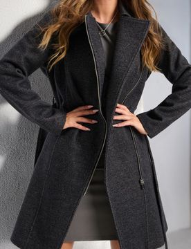 Sinsay - Cappotto - grigio scuro