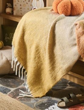 Sinsay - Coperta con frange - ambra