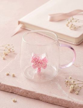 Sinsay - Tazza con fiocco - clear
