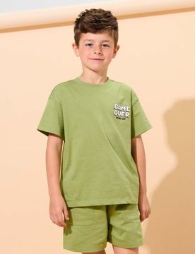 Set in jersey - verde oliva caldo