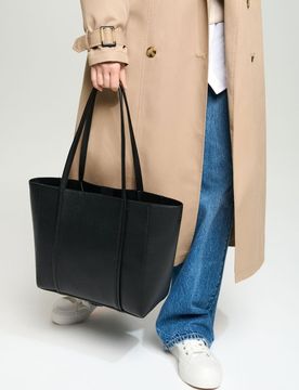 Sinsay - Borsa shopper - nero