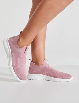 Sneakers slip-on - rosa cipria