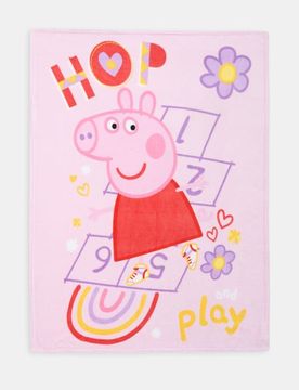 Coperta Peppa Pig - rosa pastello