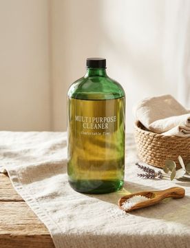 Bottiglia in vetro per detergente - verde