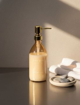 Dispenser in vetro per sapone liquido - nude