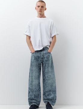 Jeans Gamba Larga Stranger Things