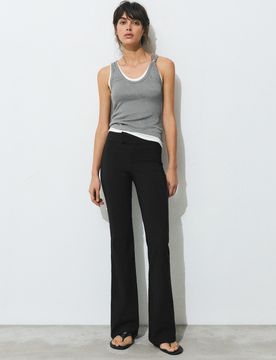 Pantaloni Bootcut Vita Media